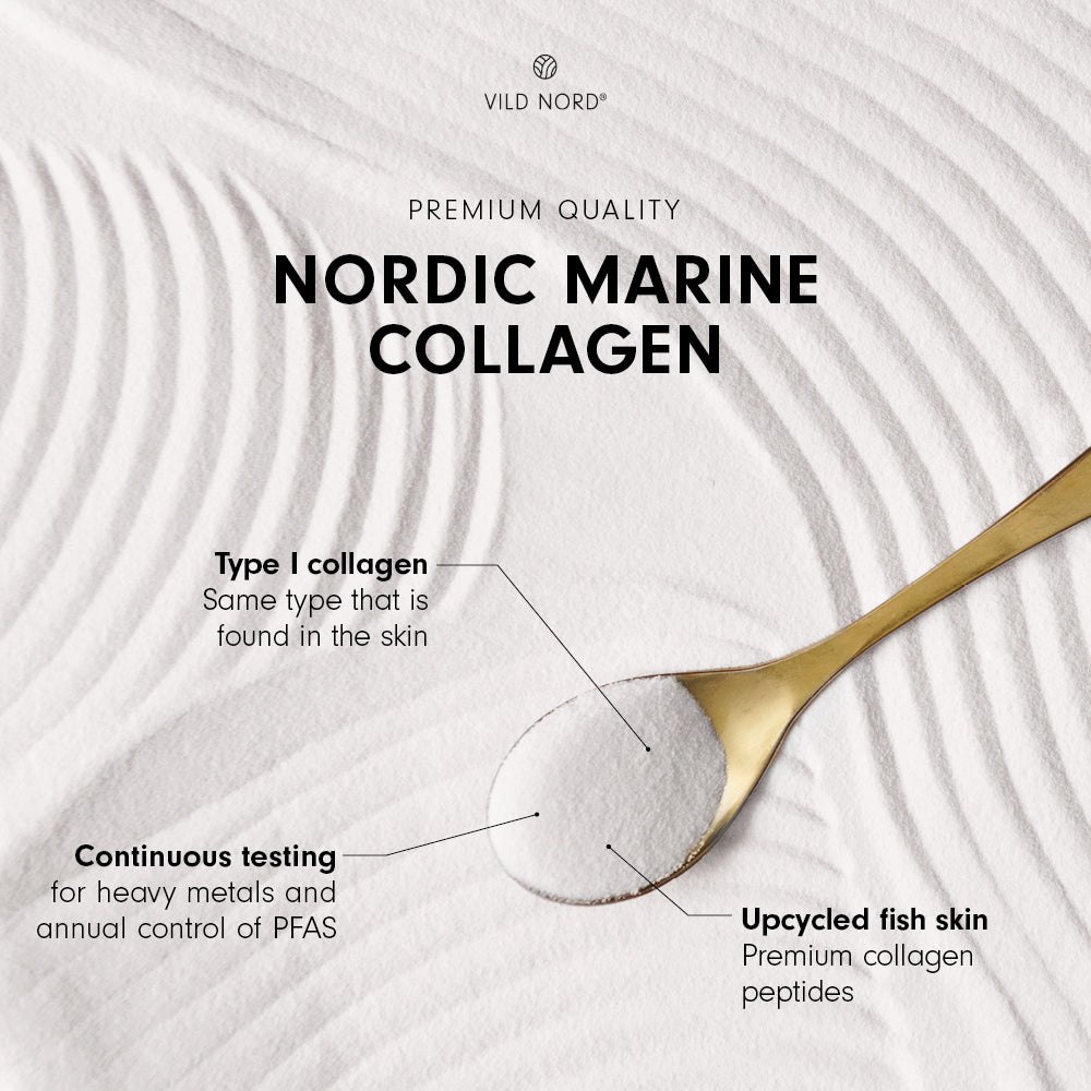 COLLAGEN C+ - Vild Nord - marine collagen - collagen pulver - kollagen tilskud - collagen med vitamin C