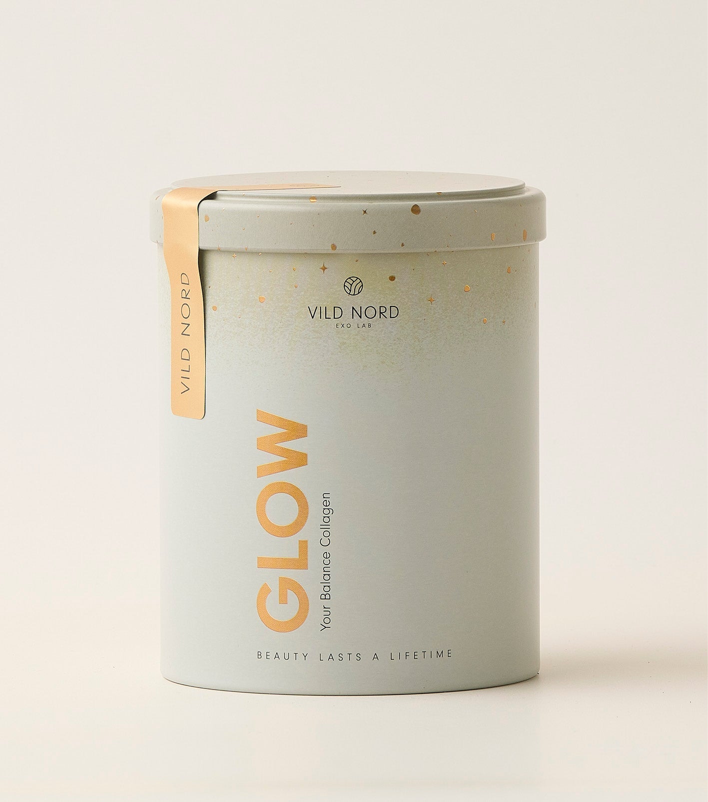 GLOW - Vild Nord - marine collagen - collagen pulver - kollagen tilskud - collagen med vitamin A, vitamin C, selen og zink